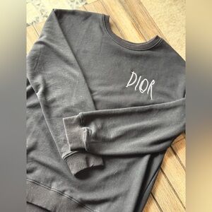 Dior Black Crew Neck Sweater